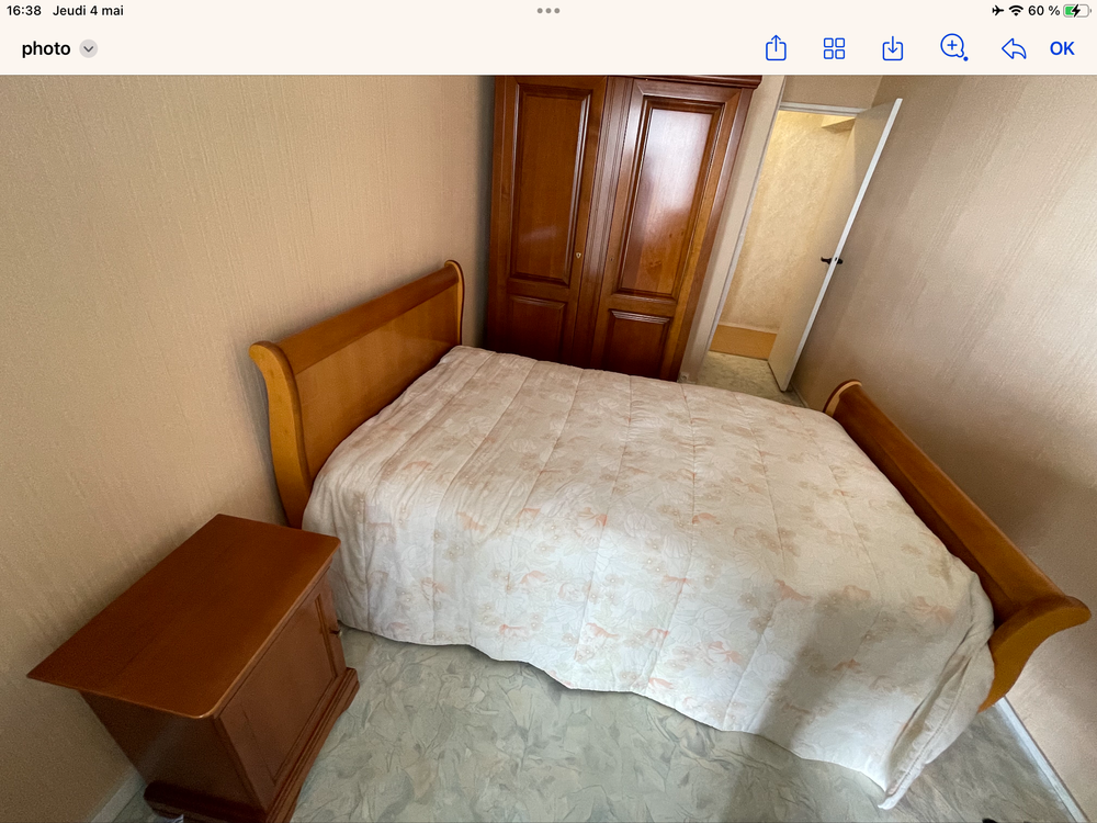 LIT 120et son chevet  STYLE LOUIS PHILIPPE 390 Bordeaux (33)