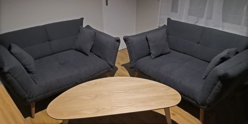 120euros pour 2 canap�s convertibles tr�s bon �tat 120 Bernay (27)