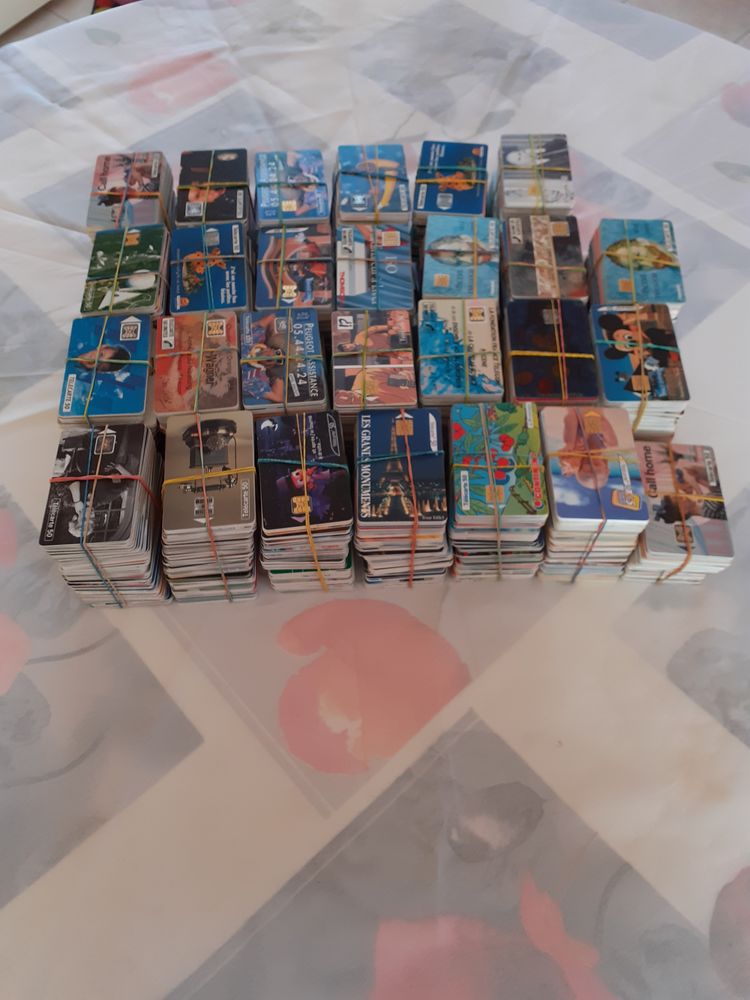 1260 cartes telephoniques france a puces 45 Fontenay-le-Vicomte (91)