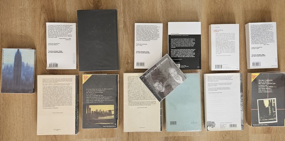 Lot de 13livres + 1cd Hubert-Selby-Jr 750 Talence (33)