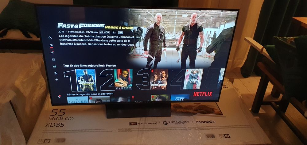 TV 4K 140cm UHD Sony Bravia LED 330 Clamart (92)