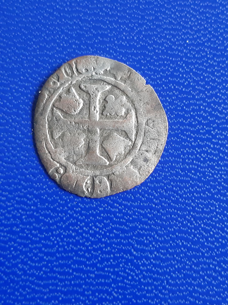 1467-78 hardi Louis XI en argent La Rochelle 