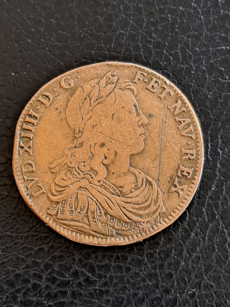 1645 France jeton Louis XIV F12550 15 Espagne (66)