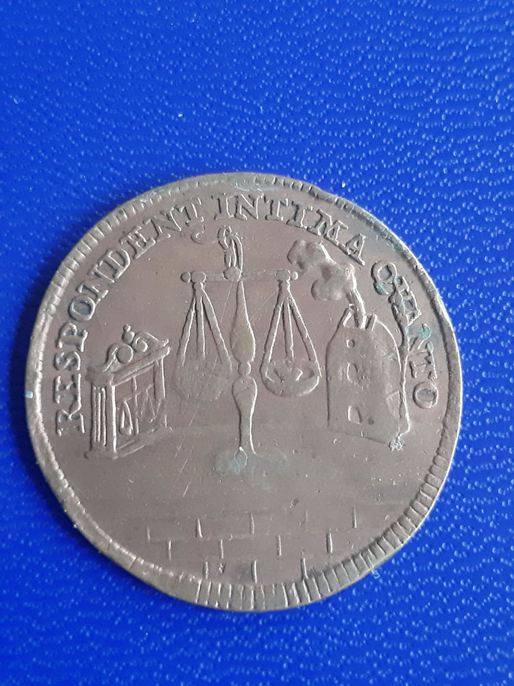 1677 jeton Paix de Nimv�gue balance pigeon 19 Prats-de-Mollo-la-Preste (66)