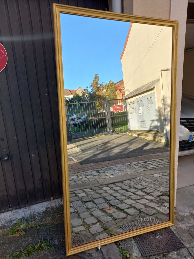 170x104cm Grand miroir haussmannien en superbe �tat 1500 Champigny-sur-Marne (94)