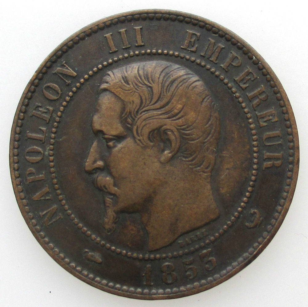 1853  visite de Lille  10 centimes commemorative 49 Paris 2 (75)