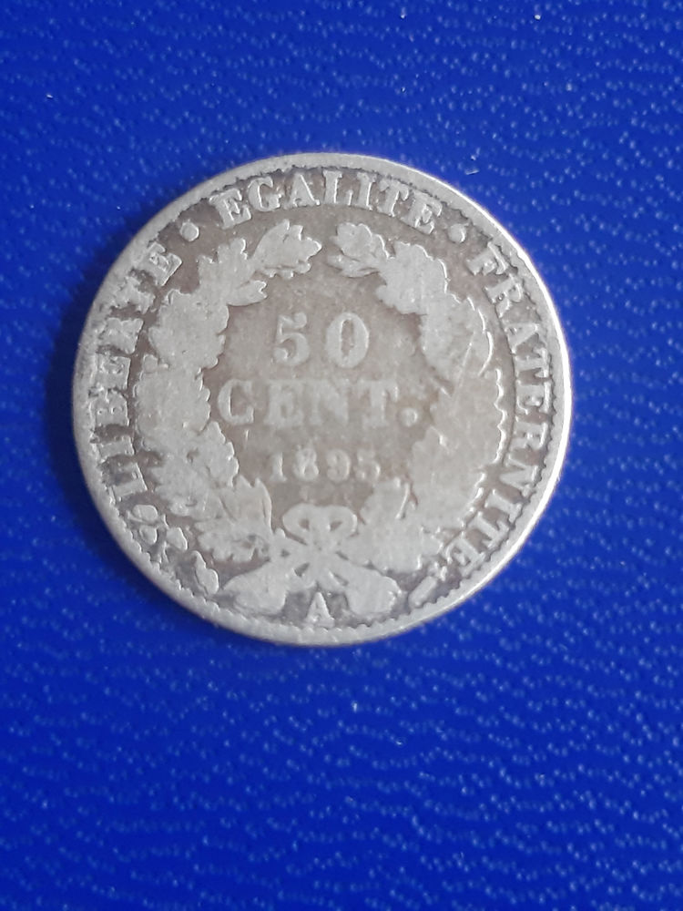 1895 A 50 centimes Paris en argent 3 Prats-de-Mollo-la-Preste (66)