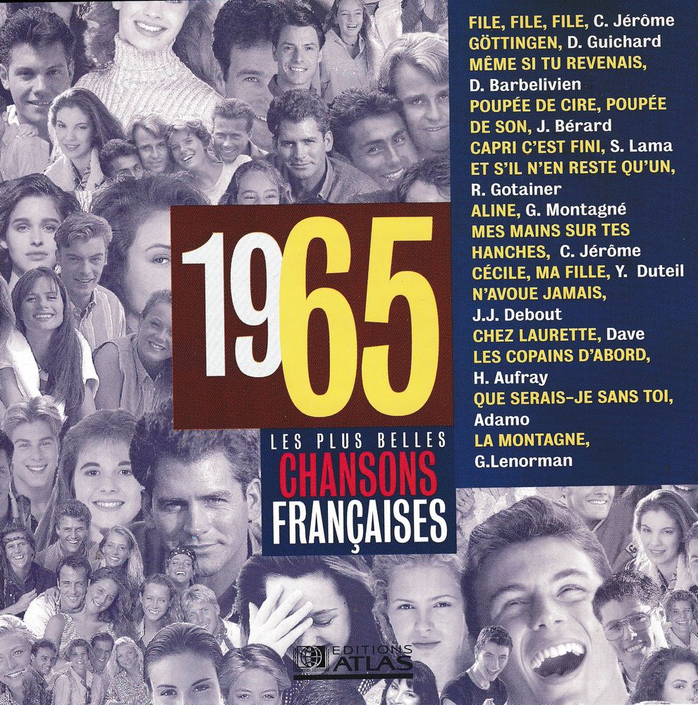 CD 1965 Les plus belles chansons Françaises 5 Antony (92)