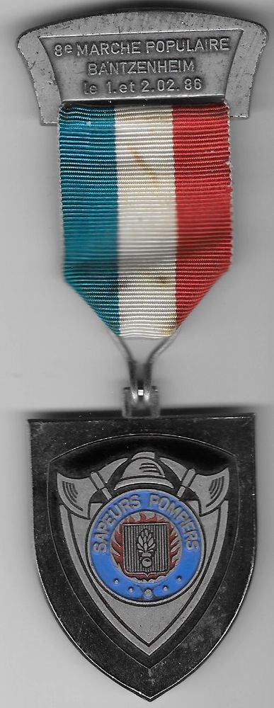 1986 1 2 02 marche populaire sp bantzenheim vintage 0 Richwiller (68)