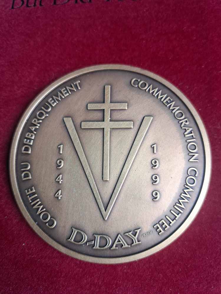 1999 m�daille D-Day en bronze 29 Prats-de-Mollo-la-Preste (66)