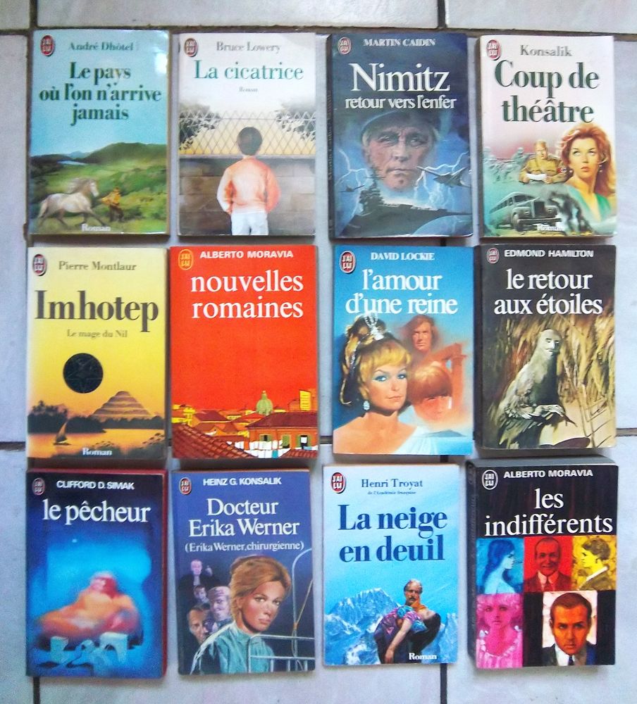 1LOT DE 48 LIVRES GENRE LE LIVRE DE POCHE - J'AI LU - POCKET 40 Moulins (03)