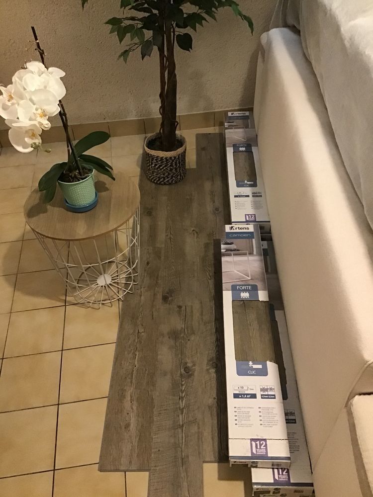 Lot 20m2 lames PVC pour sol chauffant 175 Ch�teau-d'Olonne (85)