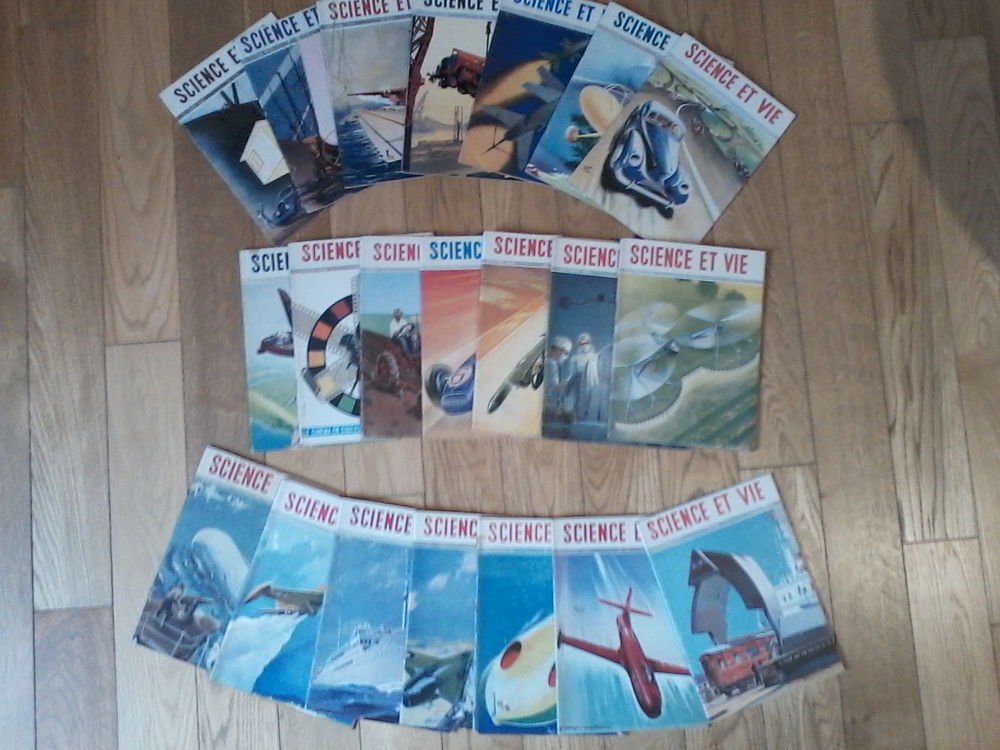 Lot De 21anciennes Revues  Science Et Vie  50 Lombron (72)