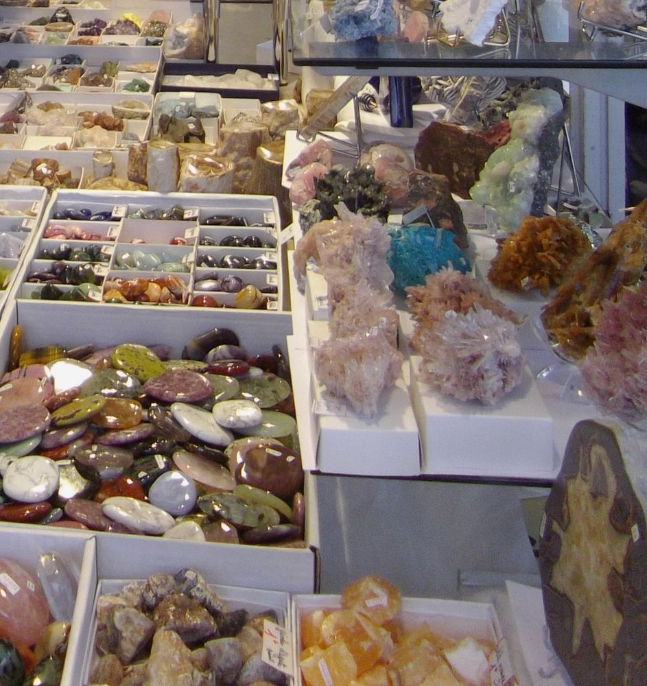 24�me Bourse aux min�raux et fossiles tr�sors de la terre 2 Langueux (22)