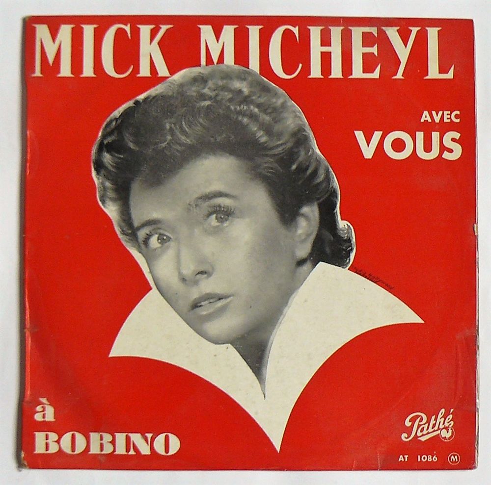 25cm Mick MICHEYL : Avec vous � Bobino - Path� AT 1086 8 Argenteuil (95)