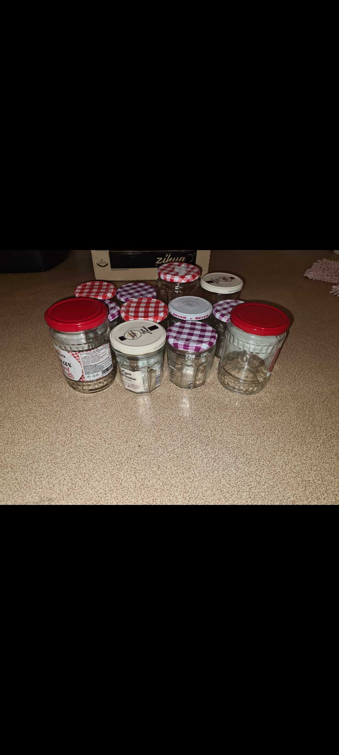 25pots/bocaux transparent+5miniatures 12 Besan�on (25)