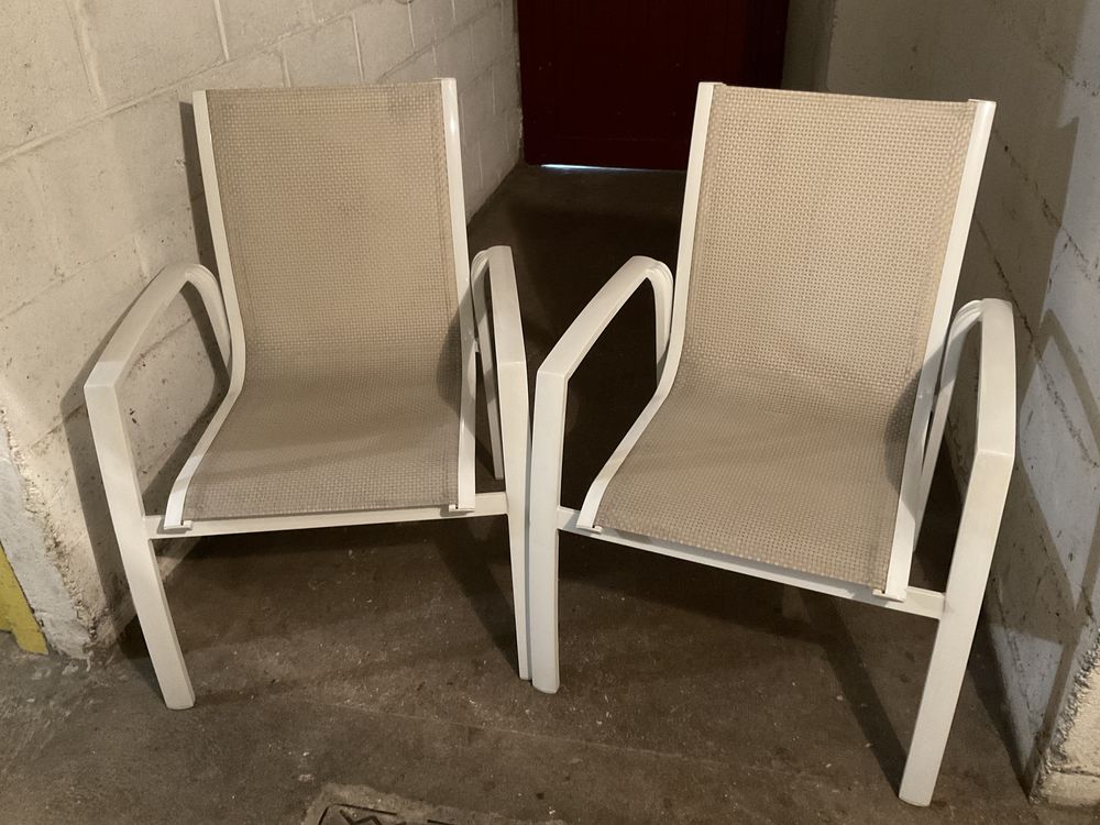 2chaises de jardin avec accoudoirs 120 Antony (92)