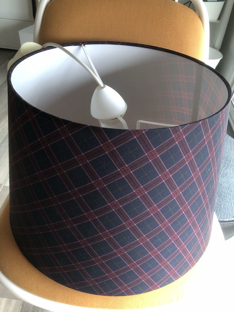 Abat jour �   carreaux 34x43x29 IKEA avec suspension 7 Cenon (33)