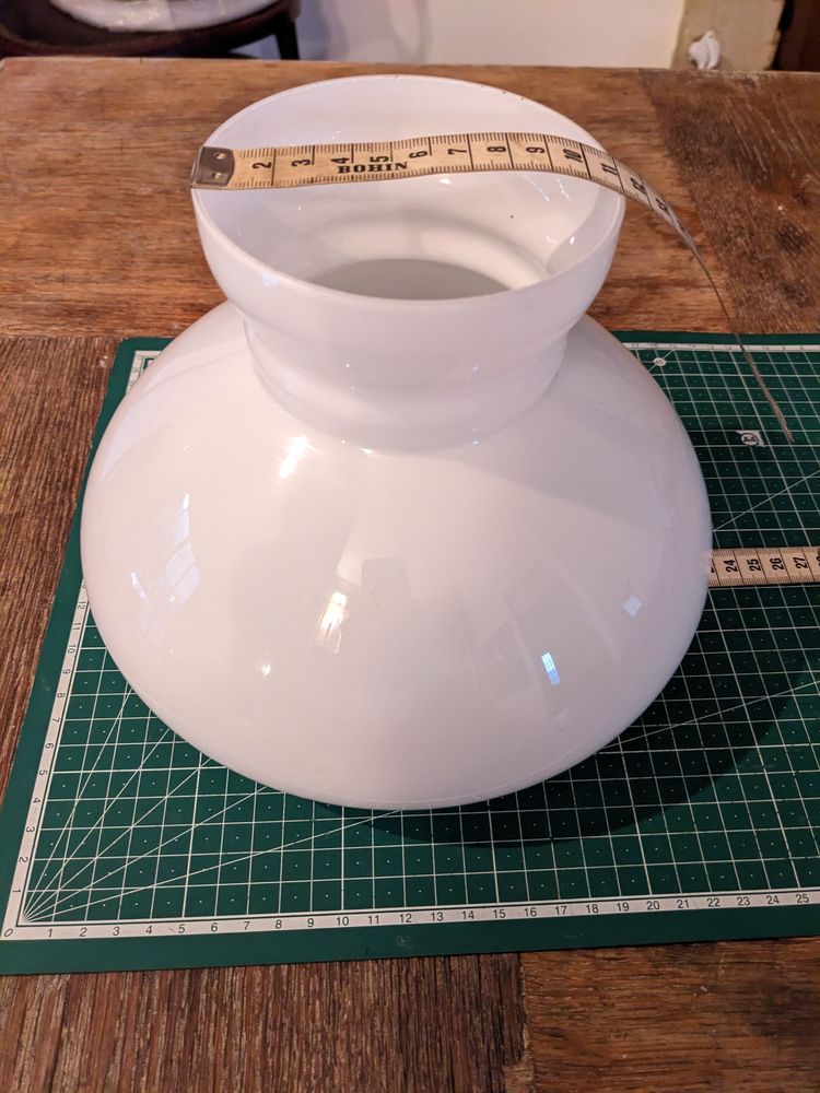 Abat jour d�me opal col 193 mm pour porte ABJ de 195 ou 200 20 Marseille 13 (13)