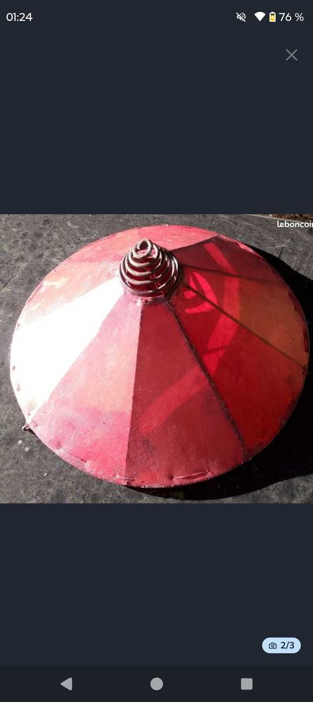 Abat jour structure en m�tal 2 Versailles (78)