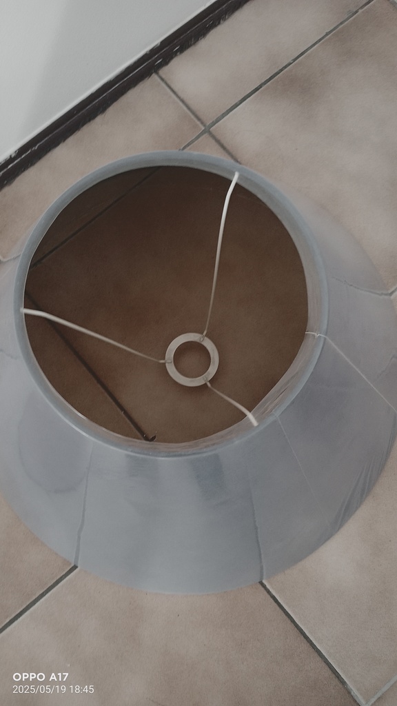 Abat-jour Transparent Gris pour Lampe 5 Verneuil-sur-Avre (27)