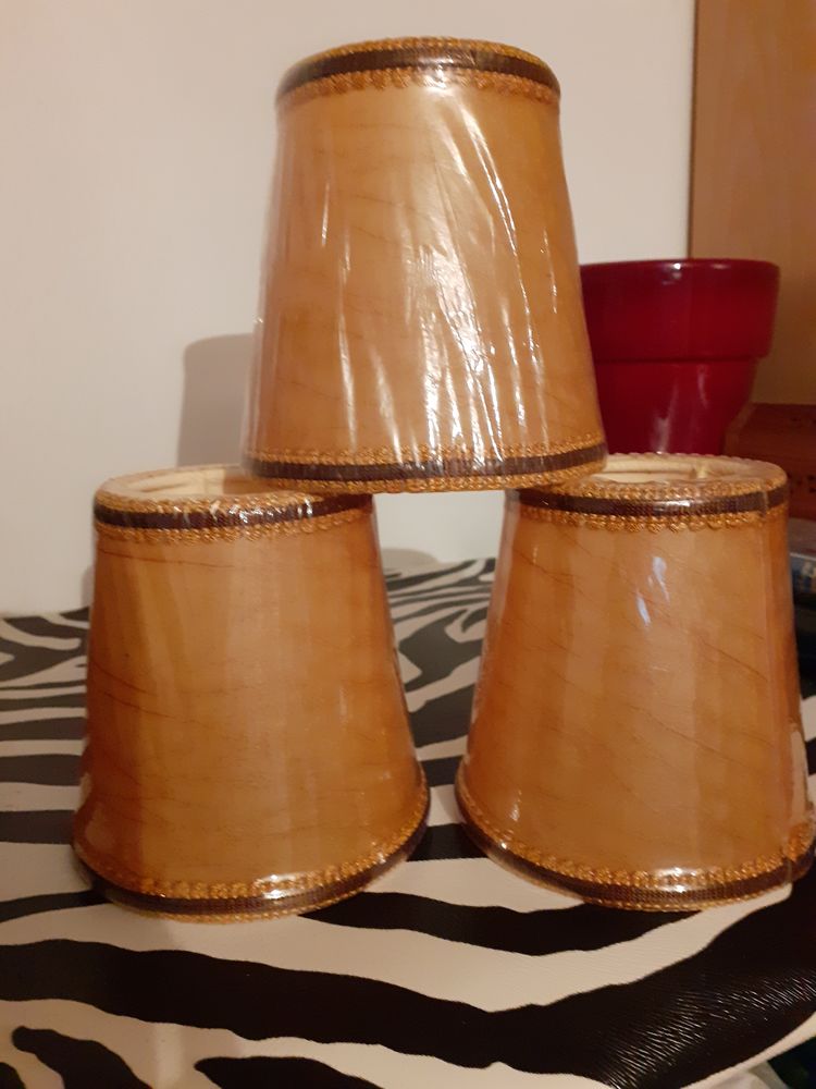 ABAT JOUR en VESSIE  NEUF  lot de 3 15 Barbizon (77)