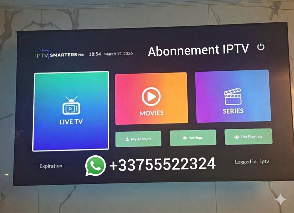 Abonnement IPTV 4K 42 Paris 15 (75)