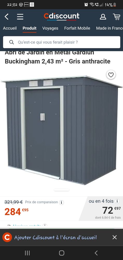 abri de jardin 230 Port-Saint-Louis-du-Rh�ne (13)