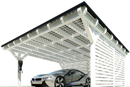 Abri voitures solaire 3400 Bayonne (64)