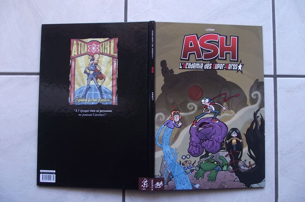BD : ASH, l'acad�mie des super-h�ros (Loran) 3 Rodez (12)