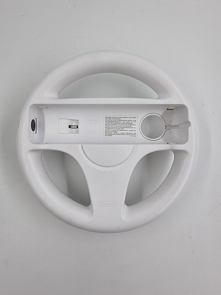 Accessoire Nintendo Wii volant blanc officiel 3 Vulbens (74)