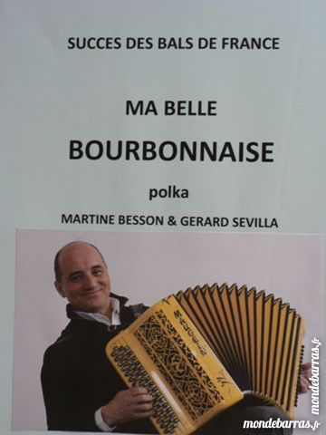 Accordeon:MA BELLE BOURBONNAISE création M. AURINE 1 Clermont-Ferrand (63)