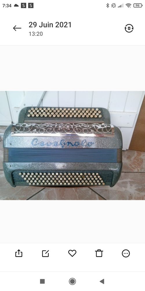 Accord�on cavagnolo 800 Basse-Terre (97)