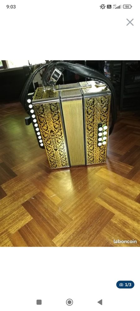 accord�on diatonique 600 Meudon (92)