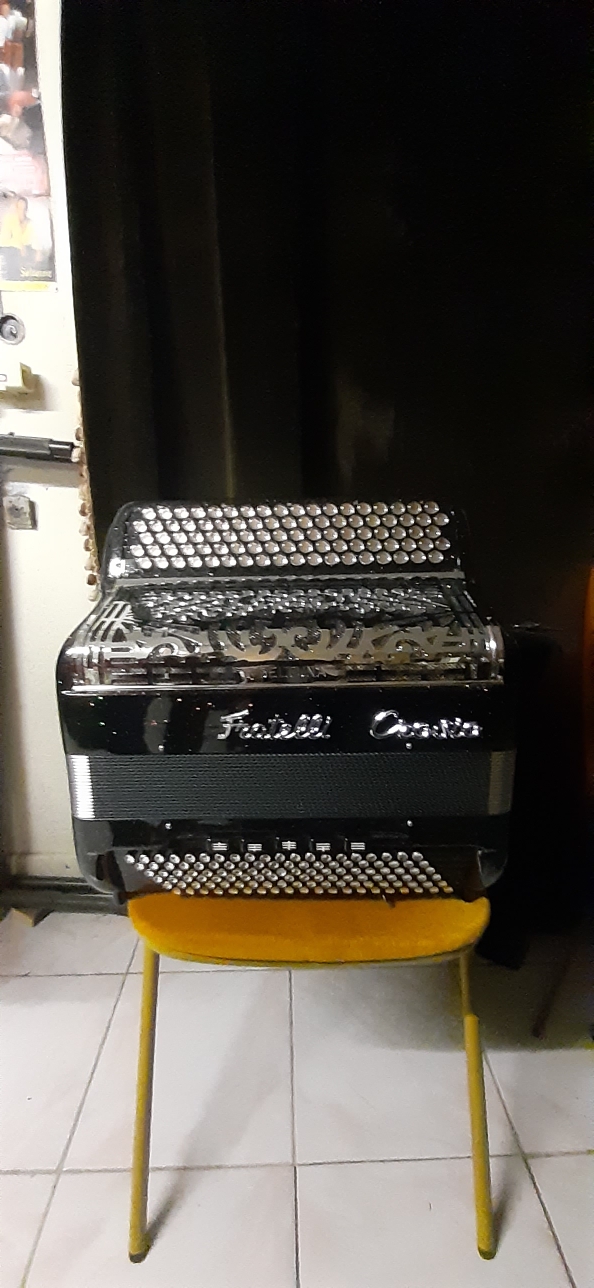 accordeon Fratelli Crosio  beltuna n 9 120bass 5rgs adroite 5 Rangs double bo�te de resonance6possoirsde registre boutons go? t� deau 4200 Dammarie-les-Lys (77)