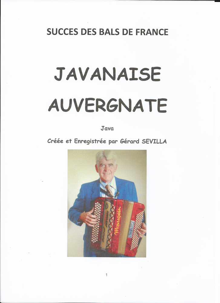 ACCORDEON: JAVANAISE AUVERGNATE 2 Saint-Sylvestre-Pragoulin (63)
