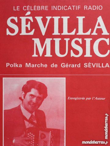 Accordéon: SEVILLA MUSIC de Gérard SEVILLA 1 Clermont-Ferrand (63)