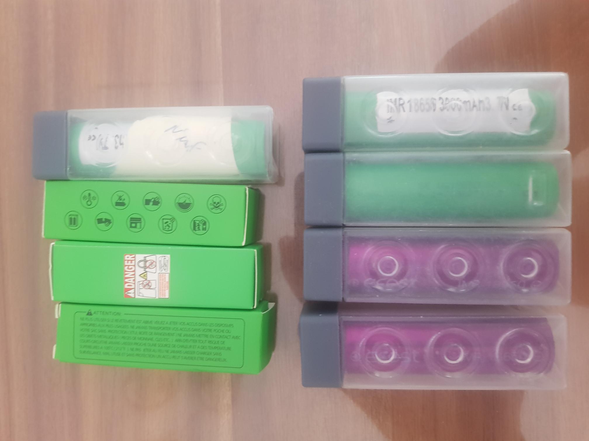 ACCU / PILE 18650 ? 8 au total ? neuf et quasi neuf 30 Marseille 9 (13)