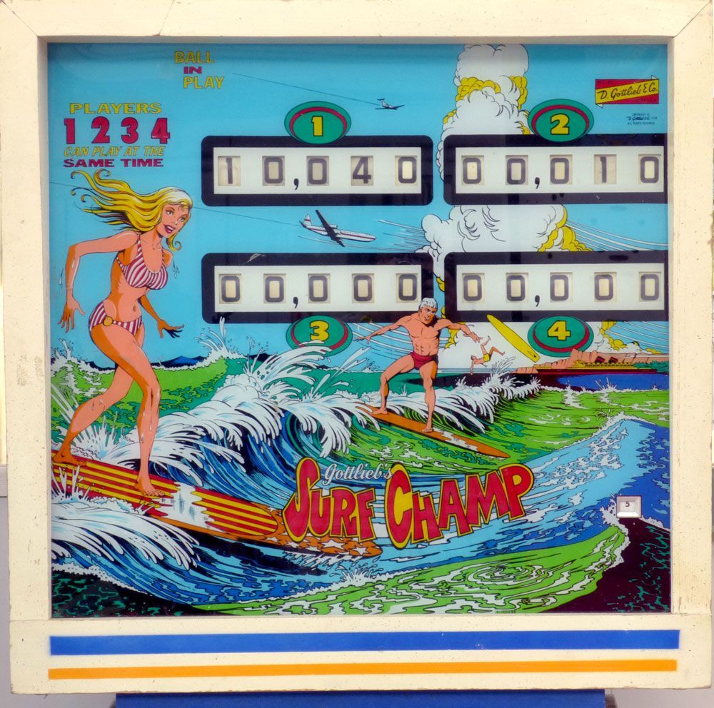 ach�te flipper surf champ 500 Hargnies (08)