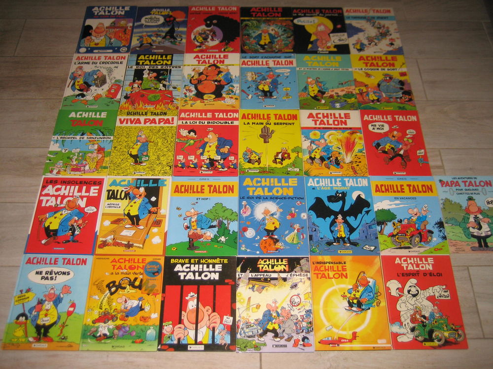 lot 31 bd ACHILLE TALON cartonn�es DARGAUD 155 C�zy (89)