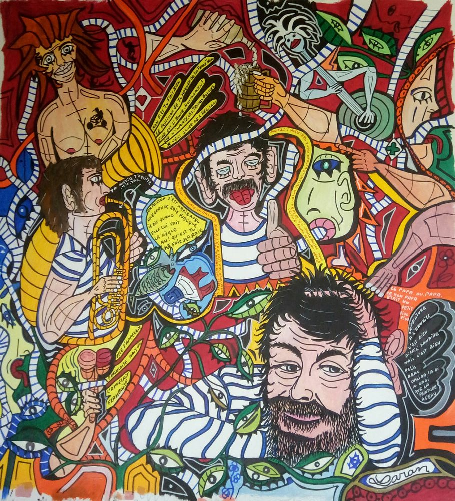 acrylique sur toile  (tableau) 100 Buros (64)