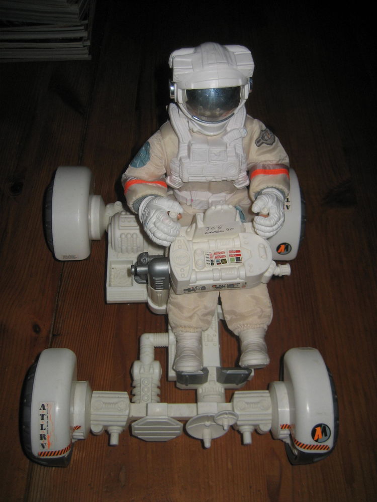 ACTION MAN COSMONAUTE + buggy lunaire MISSION SPACIALE 1997 HASBRO 30 C�zy (89)