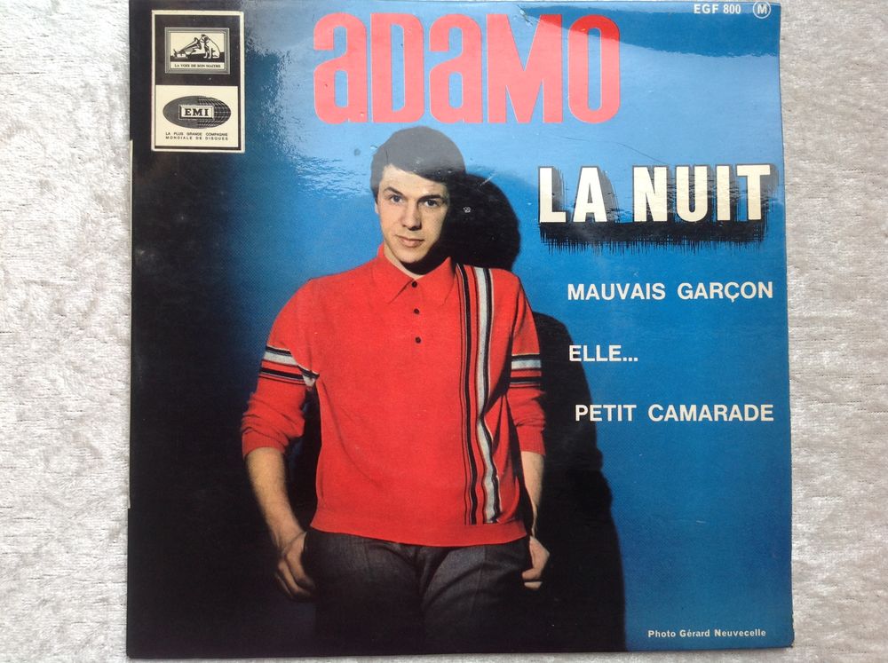 ADAMO 4 TITRES dont LA NUIT DISQUE �TAT NEUF Envoi possible
2 Tr�gunc (29)