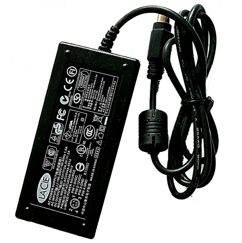 ADAPTATEUR ACU034A-0512 lacie ACU057A-0512 100-240v 50/60HZ 12 L'Isle-d'Abeau (38)
