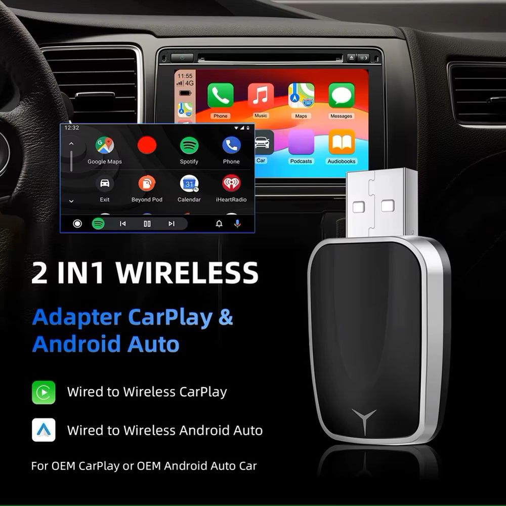 Adaptateur Carplay sans Fil Convertit Car Play Filaire 20 Champigny-sur-Marne (94)