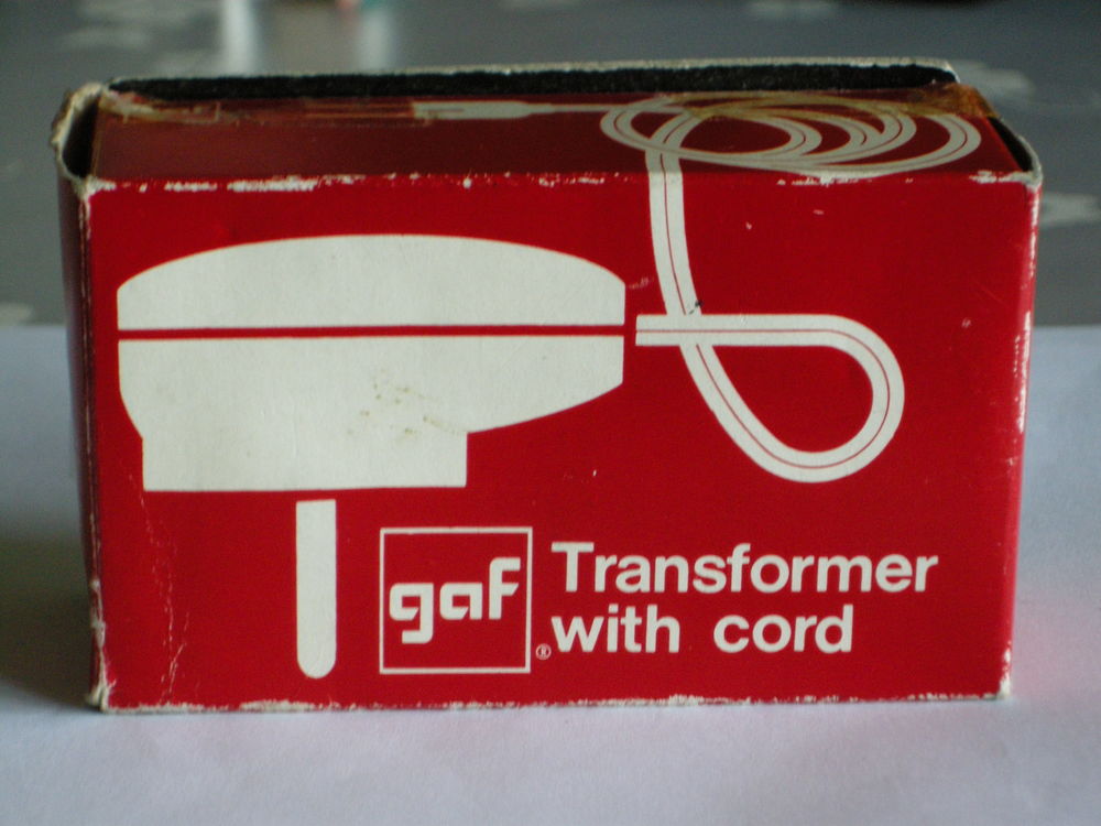 Adaptateur secteur pour visionneuse diapos GAF 5 �pinay-sur-Seine (93)