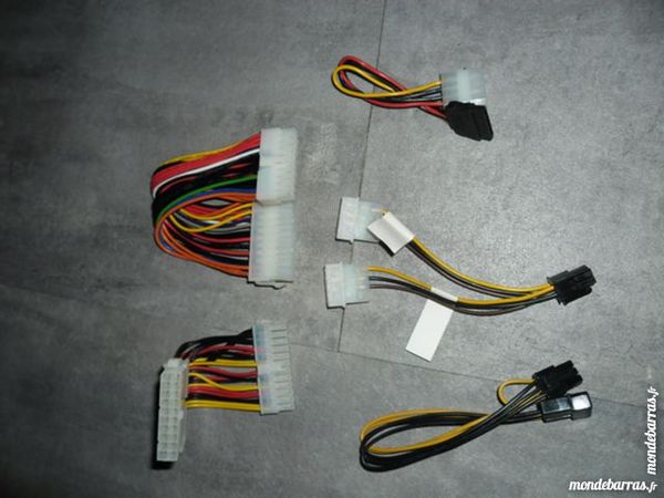 Adaptateurs alimentation composants informatiques 5 Lyon 9 (69)