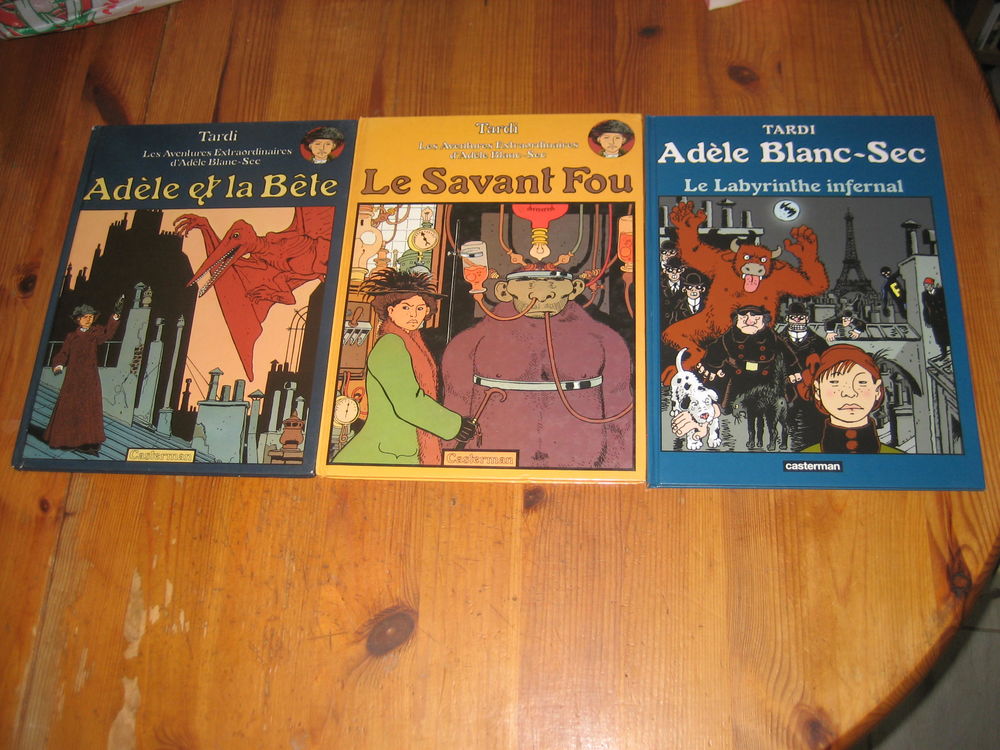 lot 3 bd ADELE BLANC SEC  1+3+9 CASTERMAN TARDI 20 C�zy (89)