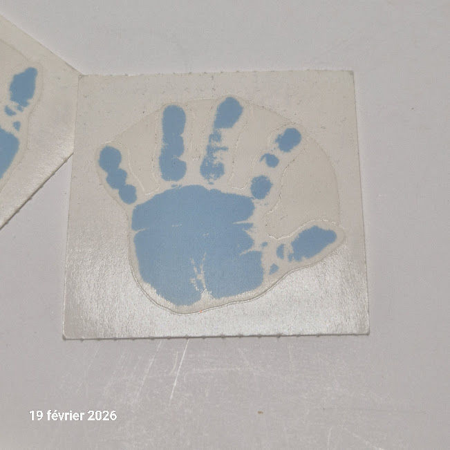 Lot de 35 adh�sifs pour faire part de naissance 3 Saumur (49)