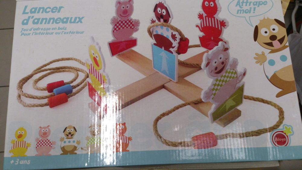 Jeu d'adresse en bois 6 Pomarez (40)